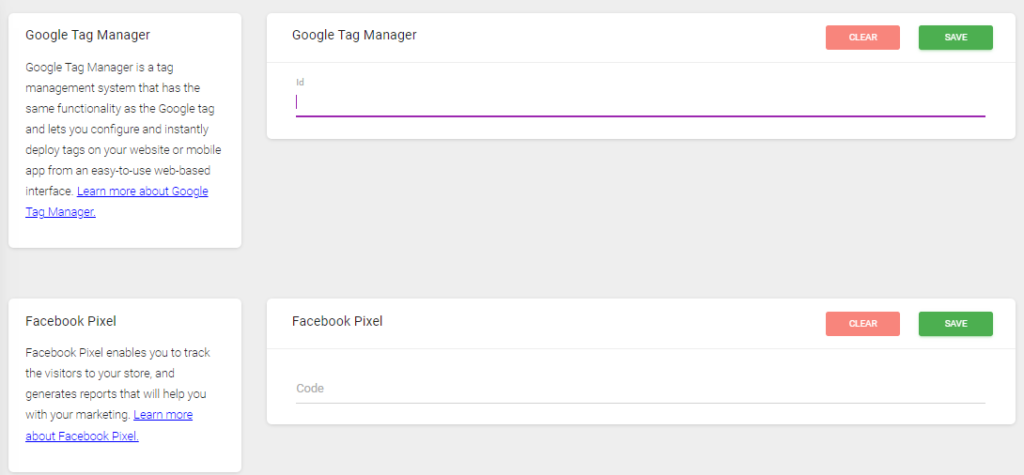 DeshiCommerce google tag manager install