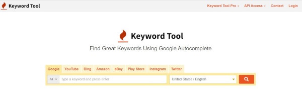 Keyword.io tool